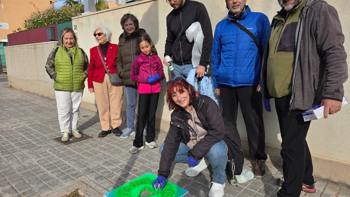 Acción vecinal contra la falta de árboles en Sagunt