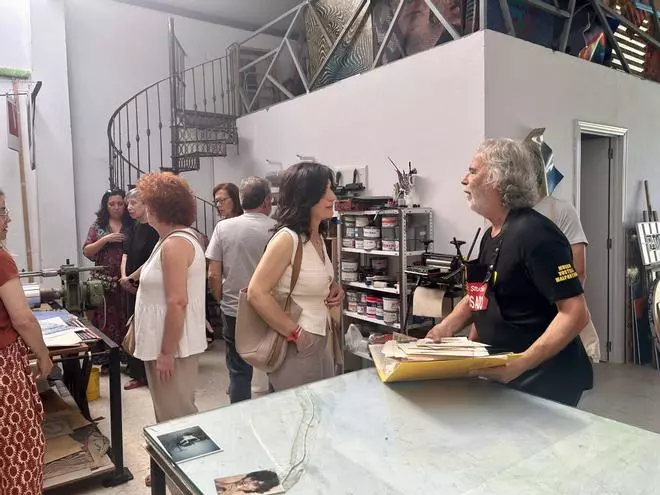 Entra en el estudio de Luis Rosado