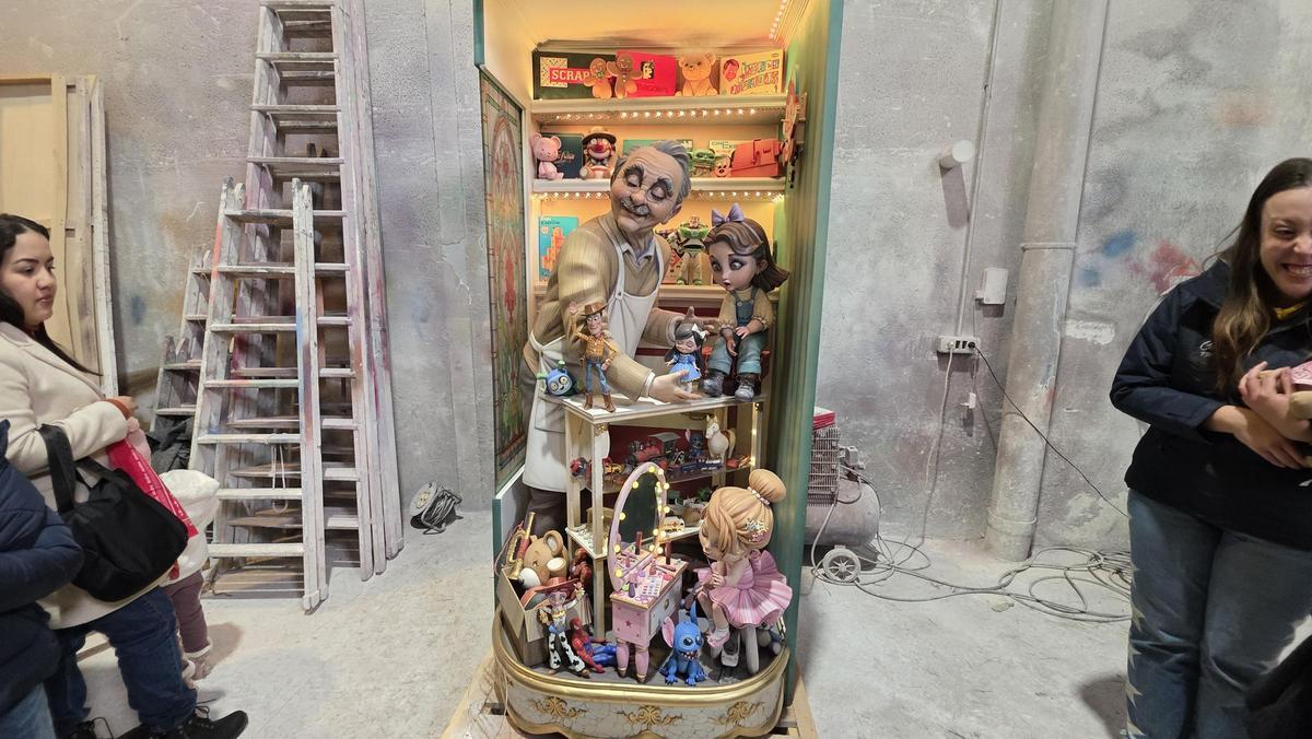 Estos son los NInots que presenta Almirante Cadarso a la Exposicion de las Fallas 2026