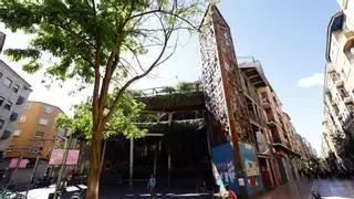 El Jardín Vertical de Delicias da un nuevo paso para su recuperación