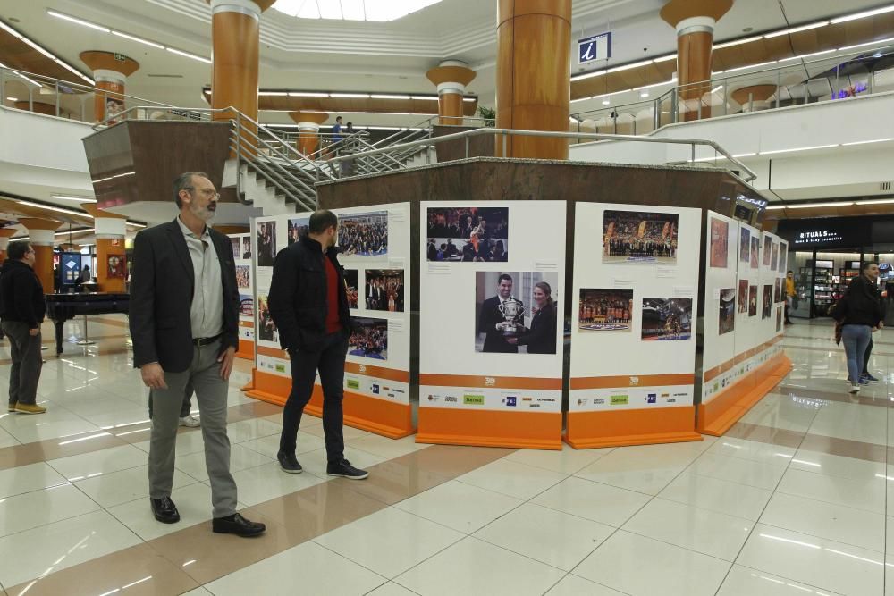 La 'Exposición' del Valencia Basket llega a Nuevo Centro