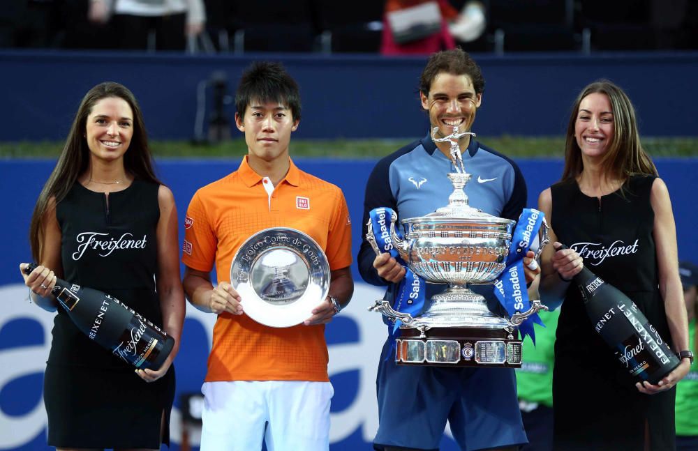 Final del Godó: Nadal-Nishikori