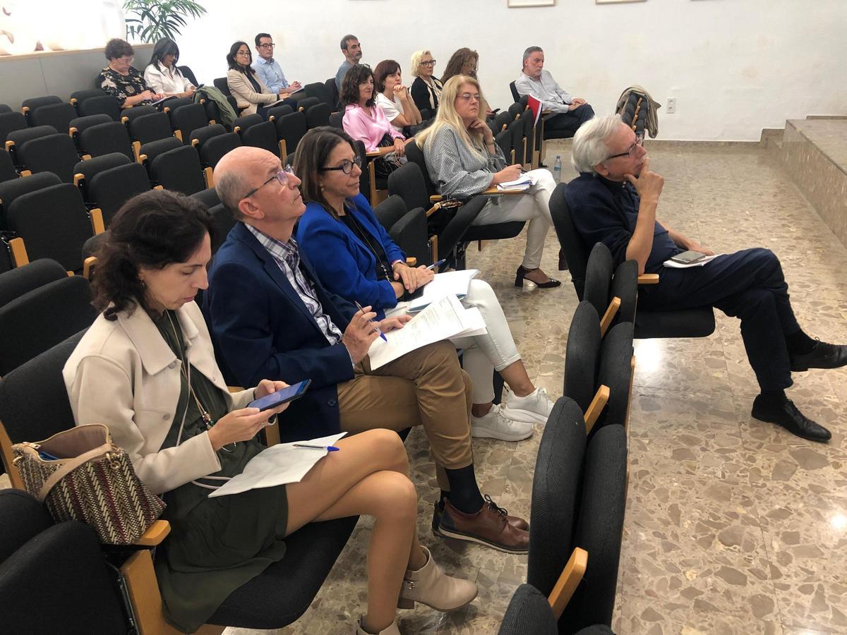 Asistentes a la presentación del informe en la Mancomunitat