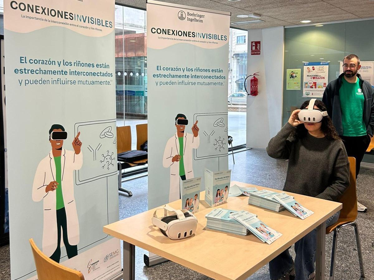 Actividad en Rosalía de Castro por el Día Mundial del Riñón