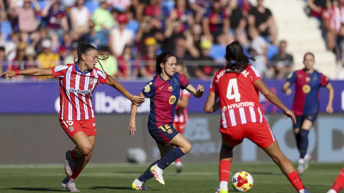 Sigue en directo, la final de la Copa de la Reina FC Barcelona - Atltico de Madrid