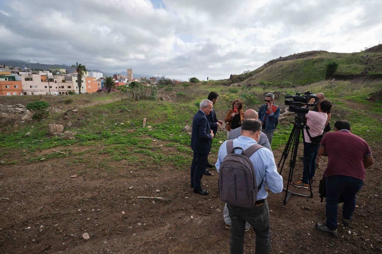 Visita a las obras que se construyen en La Laguna