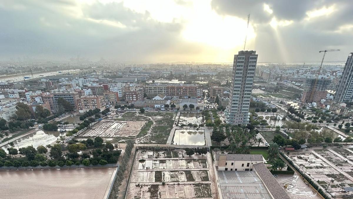 Daños causados por la DANA en el barrio de La Torre de València