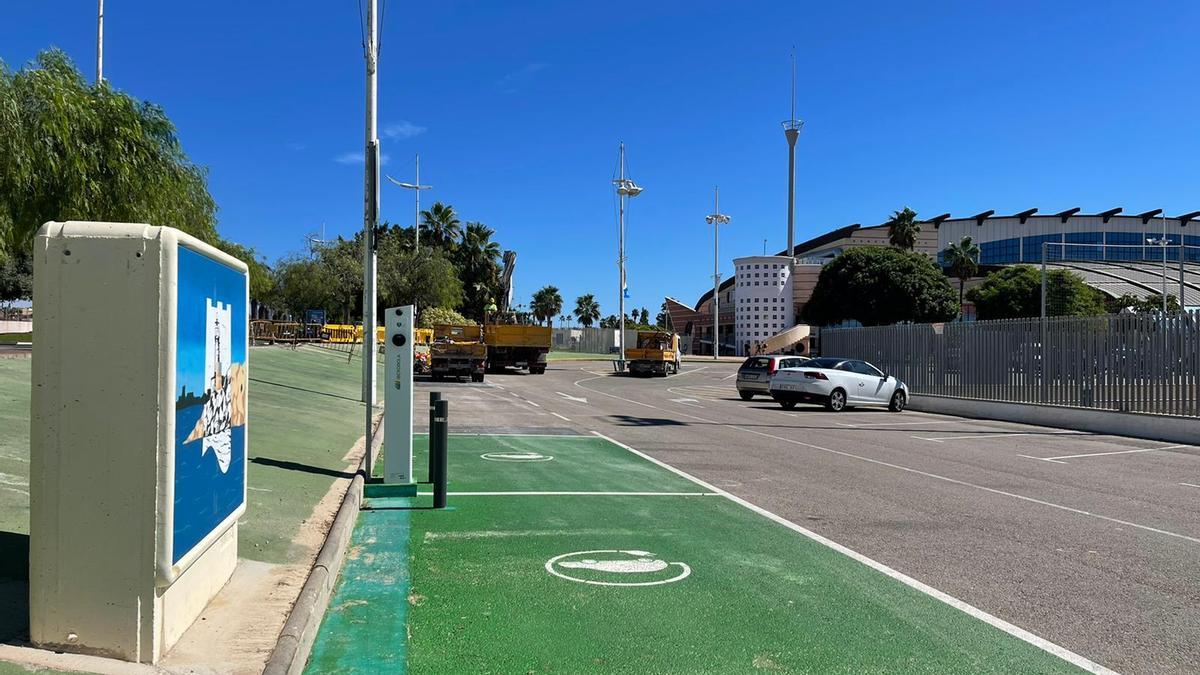 Estación de recarga del Palacio de los Deportes