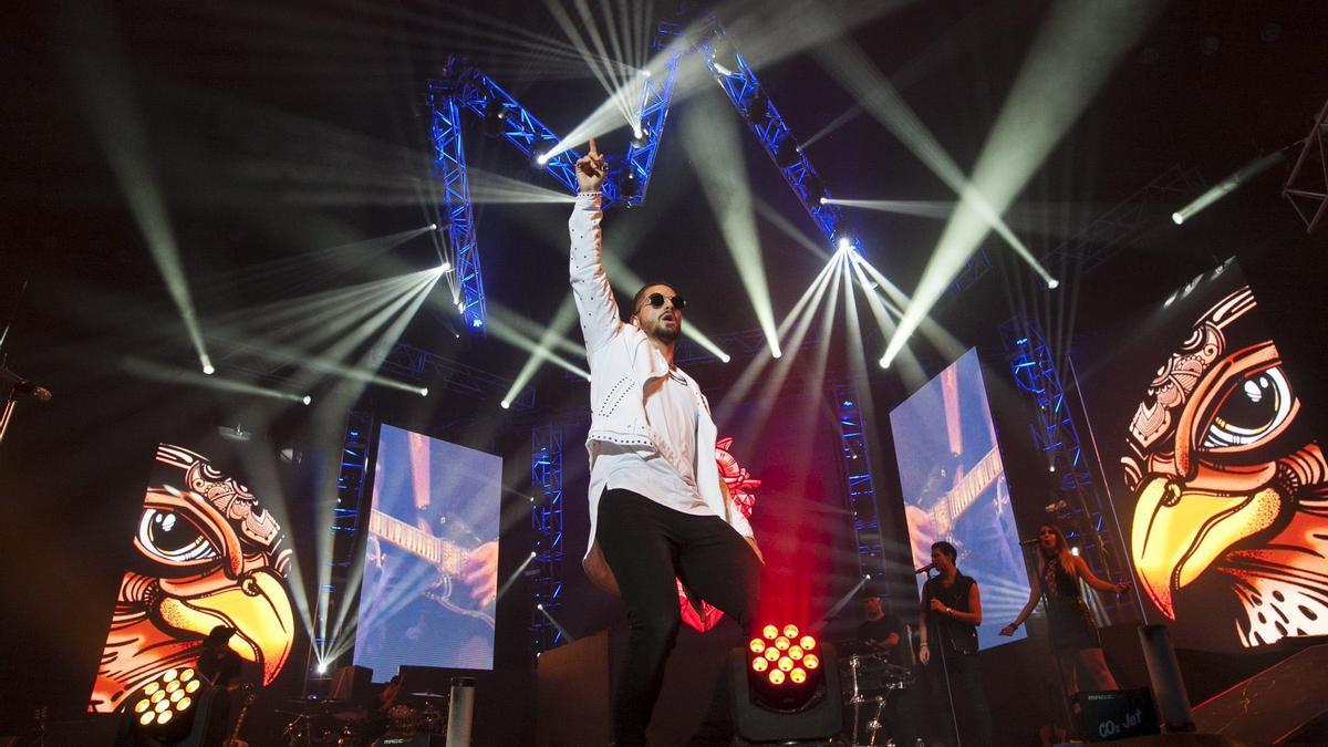 El cantante colombiano Maluma, uno de los artistas que participarán en el Morriña Festival 2022.