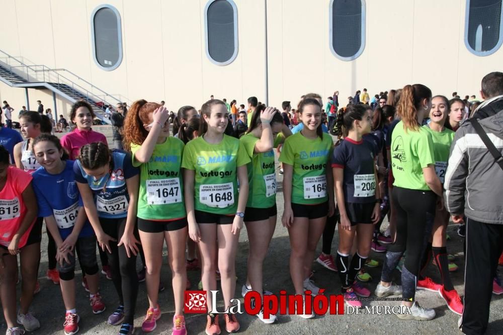 Final Regional de Cross Escolar: cadetes