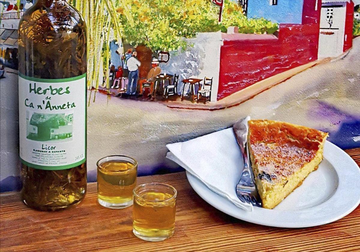 Bar Anita makes its own Ibizan hierbas liqueur. | BAR ANITA