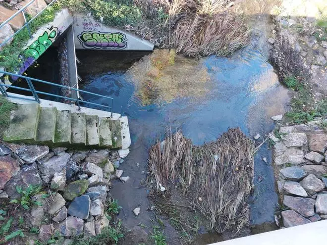 El Ayuntamiento de Cáceres ordena tomar muestras por la denuncia de vertidos en la Ribera del Marco