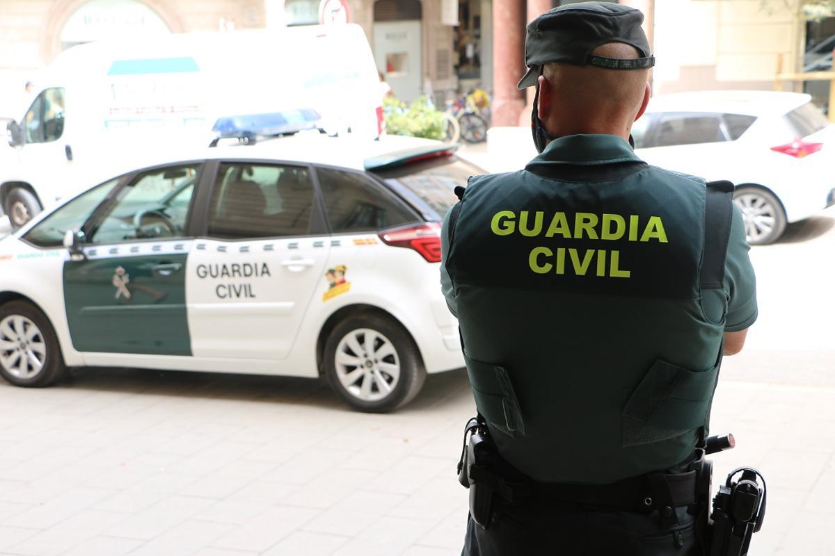 Un agente de la Guardia Civil.