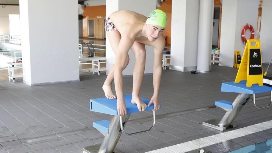 Mateo García, de la moto al agua
