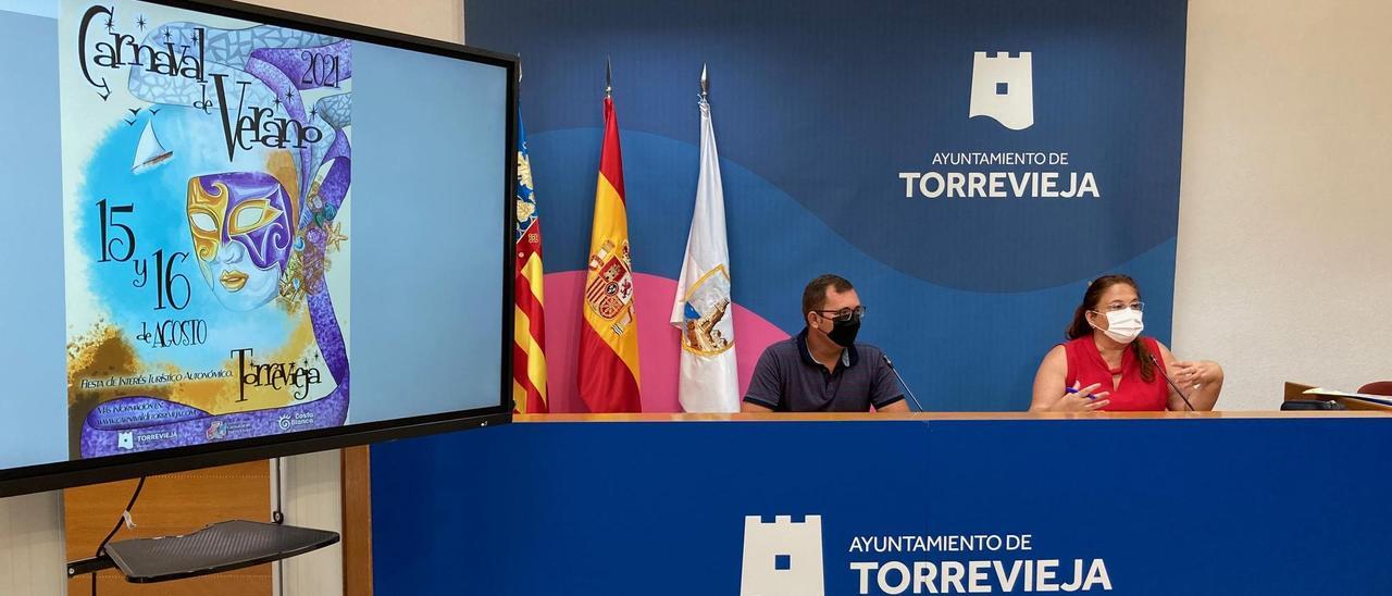 Presentación del Carnaval de Verano de Torrevieja, este lunes