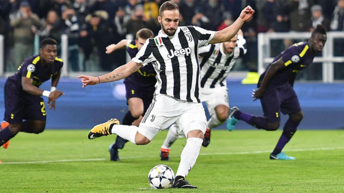 LACHAMPIONS | Juventus - Tottenham (2-2): Higuaín falló un penalti ante el Tottenham