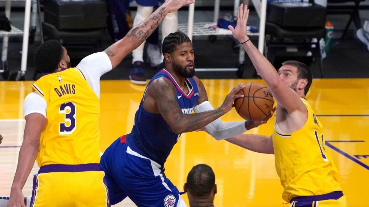 Marc Gasol en el seu debut amb els Lakers.