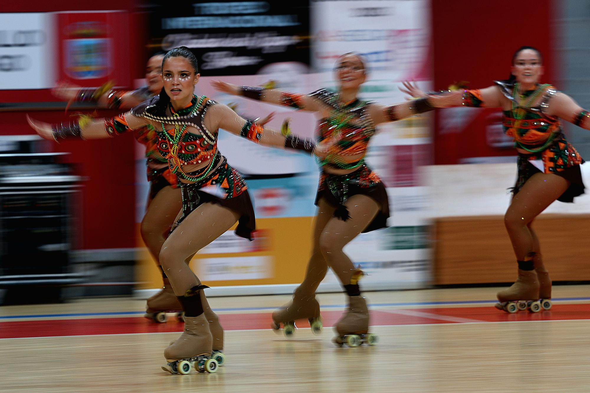 El certamen Cidade de Vigo de patinaje, en imágenes