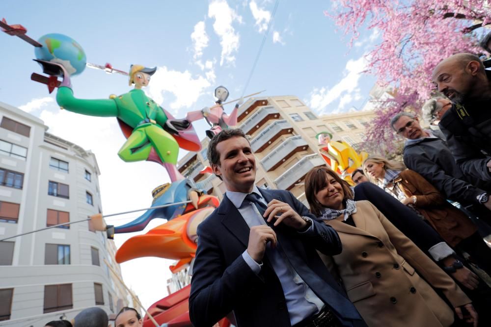 Pablo Casado, hoy, en la comisión de Pizarro-Cirilo Amorós.