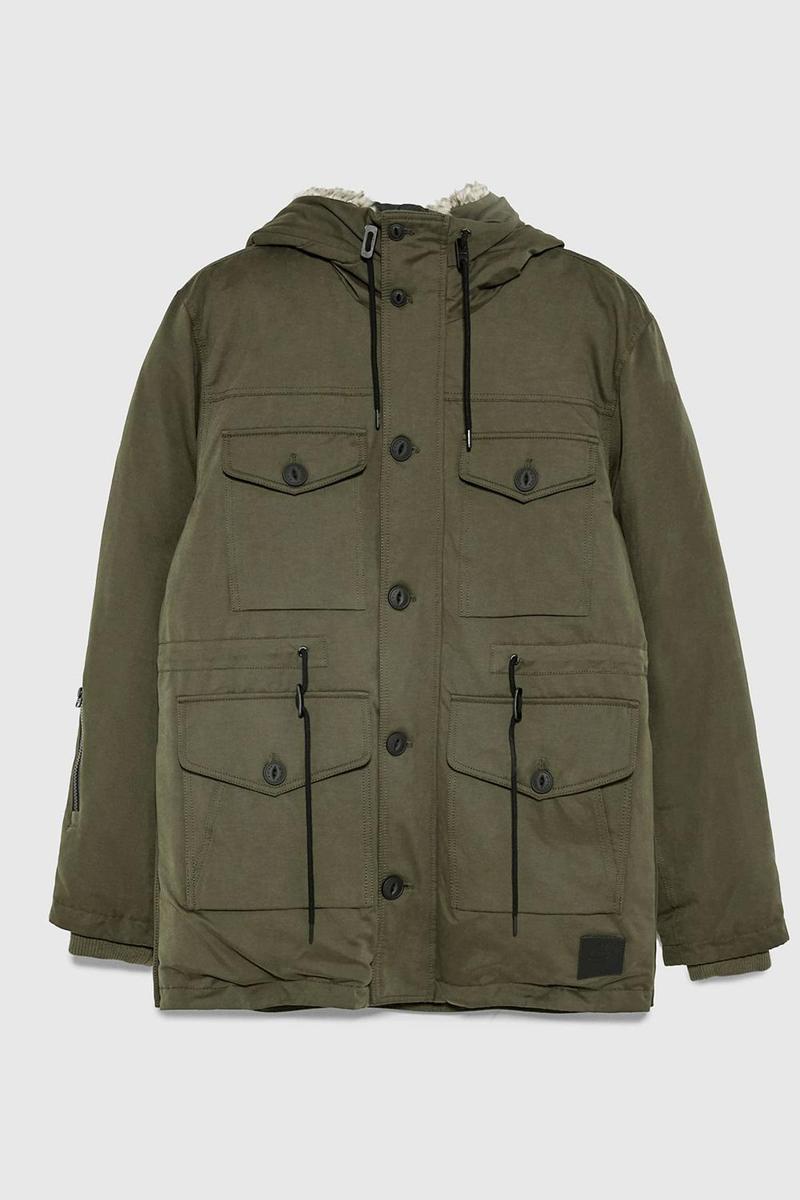 Parka de Zara (precio: 79,95 €)