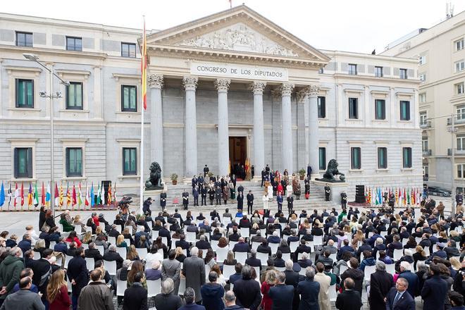 Torres en Madrid por el Día de la Constitución