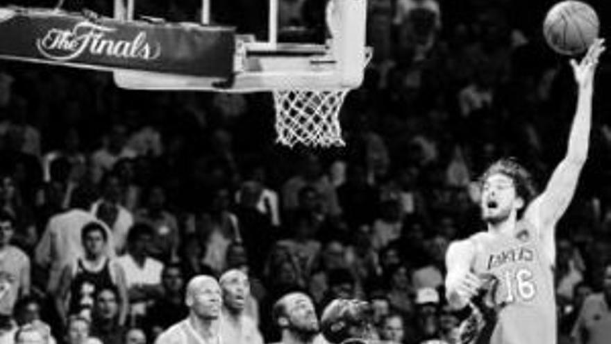 Los Lakers, con Gasol estelar, fuerzan el séptimo encuentro de la final NBA en casa