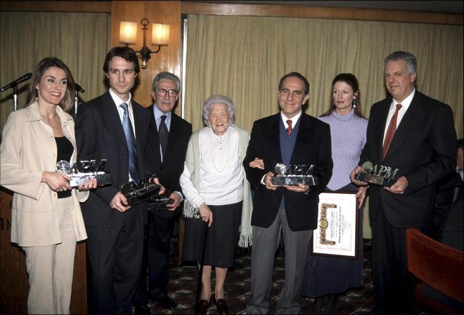 Letizia Ortiz Rocasolano gana el premio de la APM (2001)