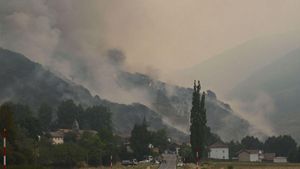 Les competències en els incendis escalen la crispació Govern-PP