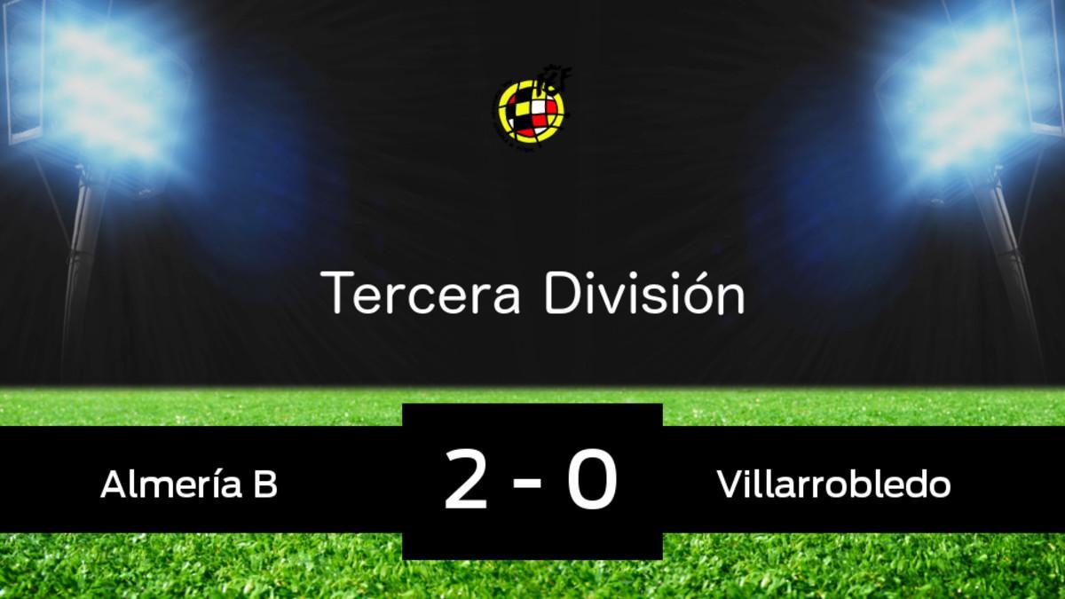 Almería B 2-0 Villarrobledo