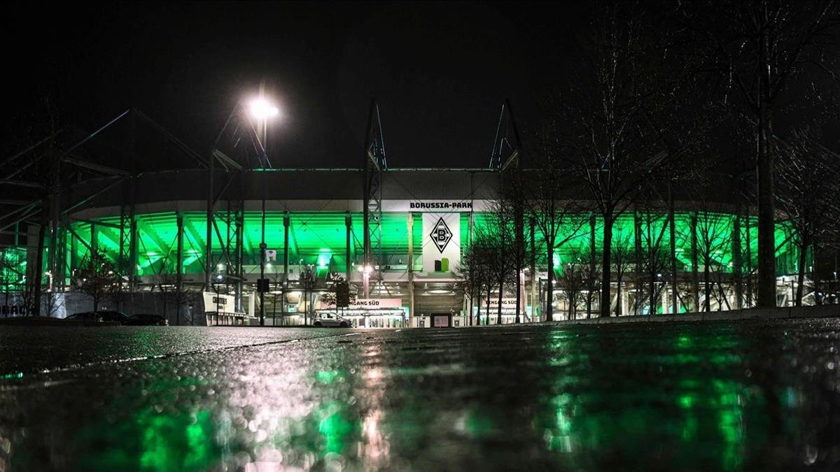 segea52750520 exterior view shows the borussia park stadium after the germ200319145828