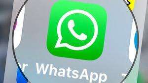 El logo del servicio de mensajería instantánea Whatsapp.