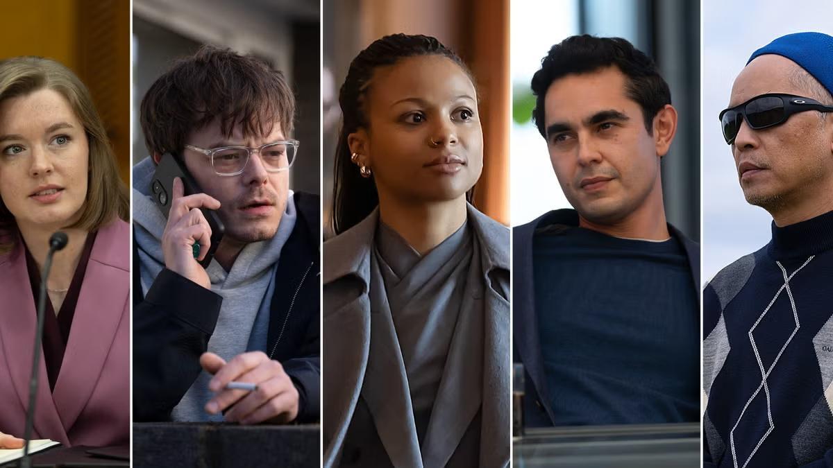 Algunos de los personajes de la cuarta temporada, con un promedio de 1,7 millones de espectadores.