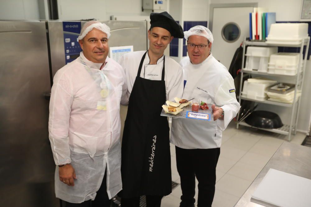 Pablo González-Conejero pone las tapas en el hospital Los Arcos