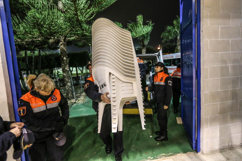 Albergue de sin techo habilitado por Torrevieja