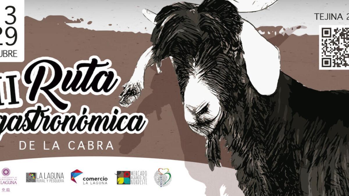 Cartel anunciador de la III Rita Gastronómica de la Cabra