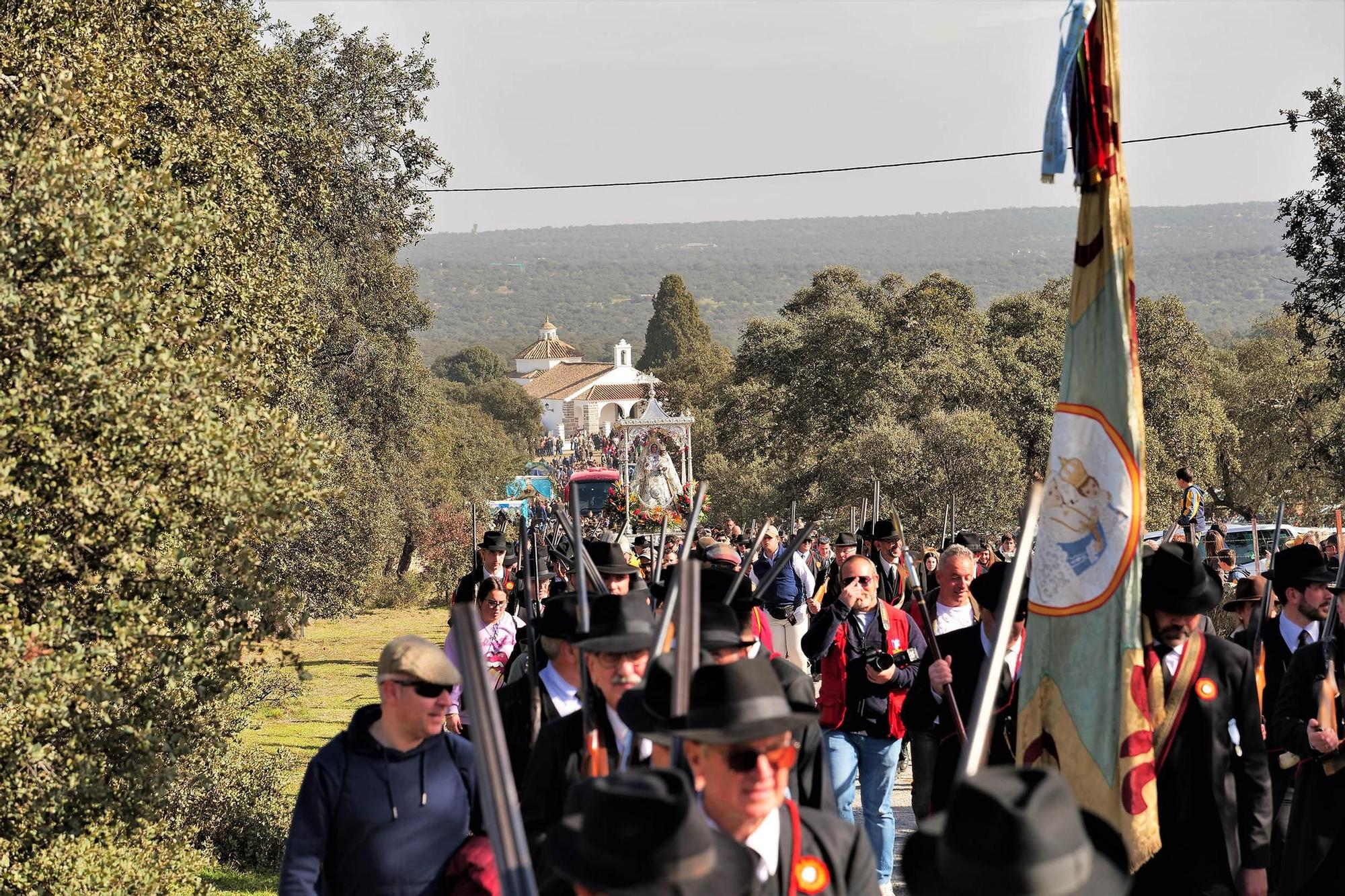 Pozoblanco vive la romería de traida de la Virgen de Luna