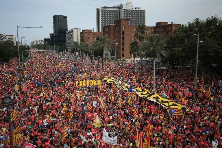 La Diada de Cataluña, en imágenes