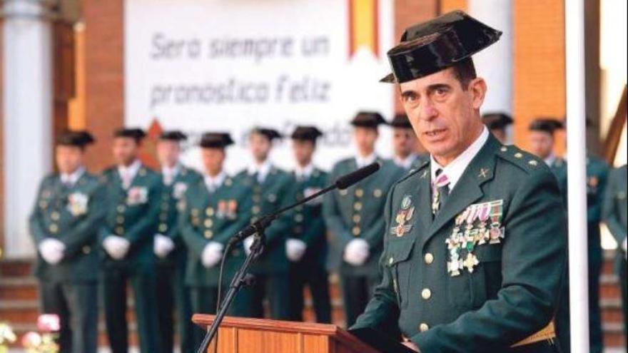 Antonio Rodríguez-Medel, antes de su ascenso a coronel.
