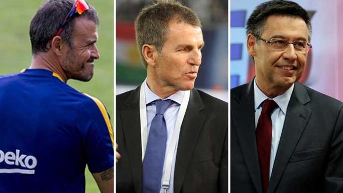 Luis Enrique, Robert y Bartomeu