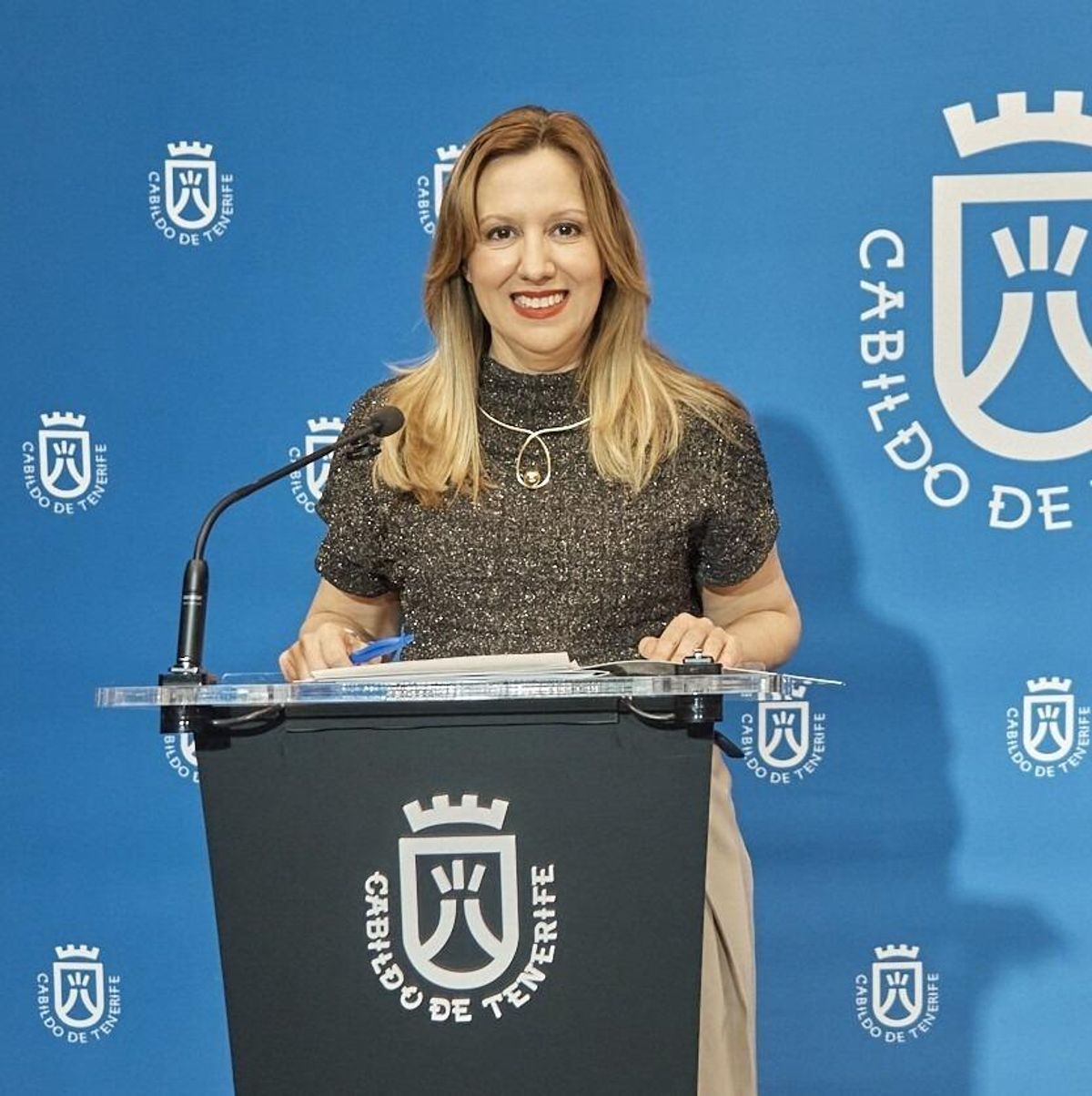 Rosa Dávila, presidenta del Cabildo.
