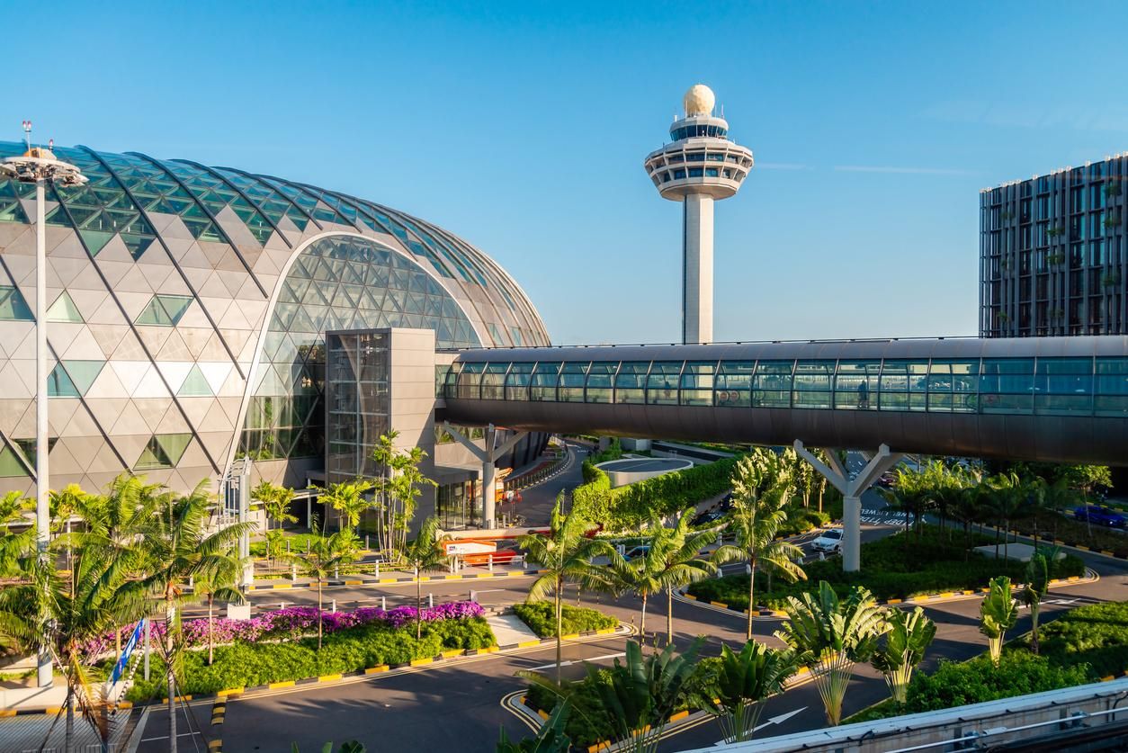 Aeropuerto de Singapur.
