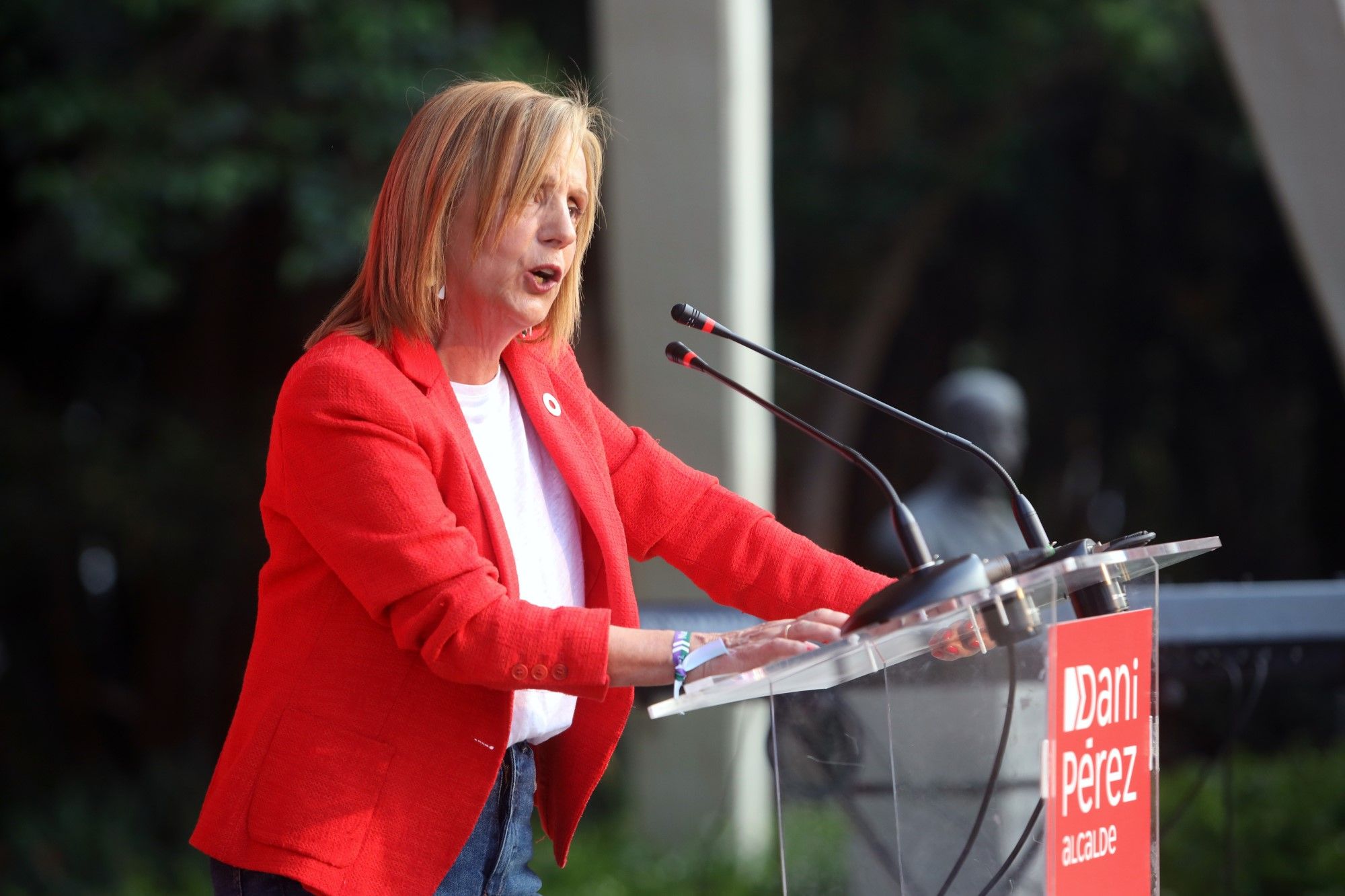 Calviño y Espadas apoyan a Dani Pérez en el acto de fin de campaña del PSOE en Málaga capital