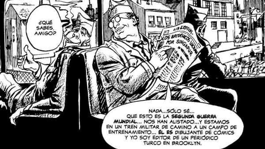 Una vinyeta de Will Eisner