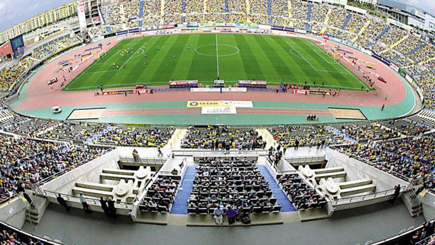 Panorámica del Estadio de Gran Canaria.