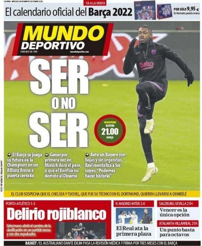 Las portadas de la prensa deportiva de hoy