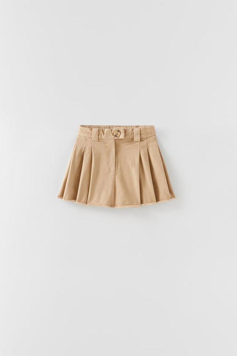 Falda de tablas de Zara Kids (precio: 19,95 euros)