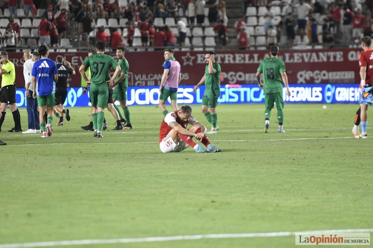 Así fue el encuentro del play off del Real Murcia y el Nástic en la lucha por el ascenso