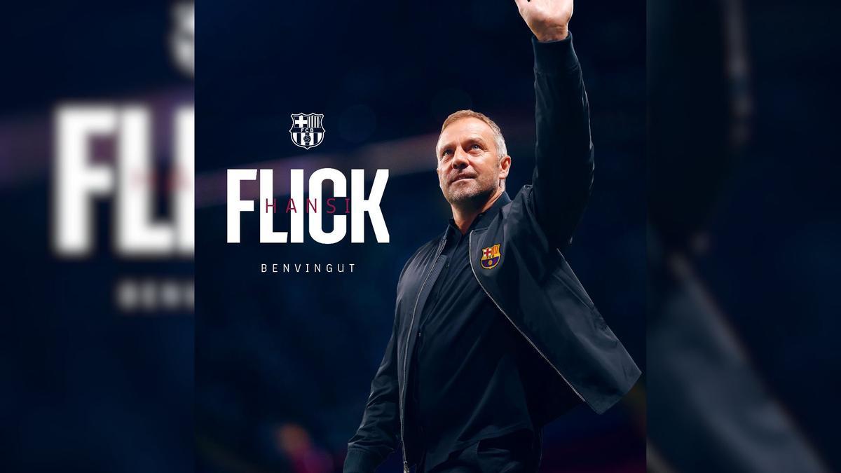 Hansi Flick, nou entrenador del Barça
