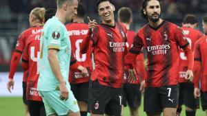 Milan - Slavia Praga: El gol de Tijjani Reijnders