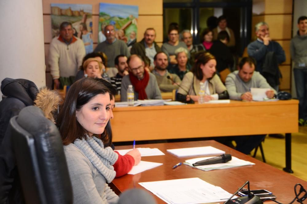 La tensión por el trazado del paseo de Seara estalla en el pleno de Moaña